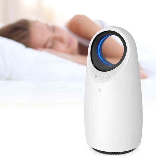 Mygenie Ultra Quiet Eco Flow Air Purifier Wi Fi Control Hepa Filter White Air Purifiers