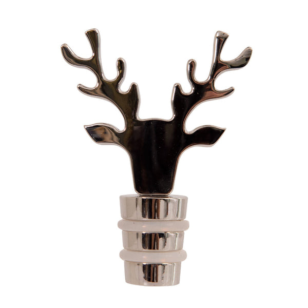 Bread And Butter Stag Alloy Stopper Bottle Stoppers