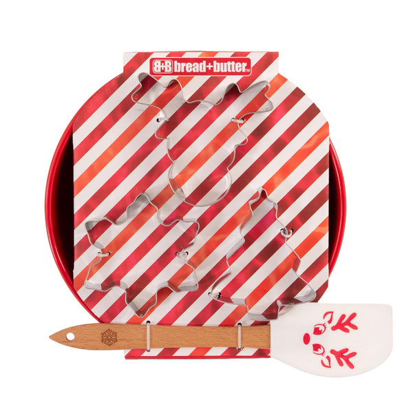Bread And Butter Electroplate Icy Reindeer Mini Mix Bowl Set Bowls