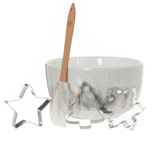 Bread And Butter Electroplate Tree Mini Mix Bowl Set Silver Bowls