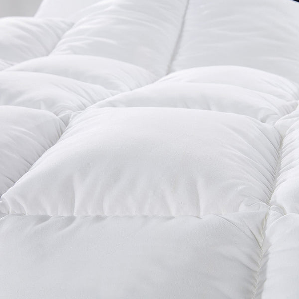 500Gsm Soft Goose Feather Down Quilt Duvet 95% All Seasons Queen White Quilt Covers