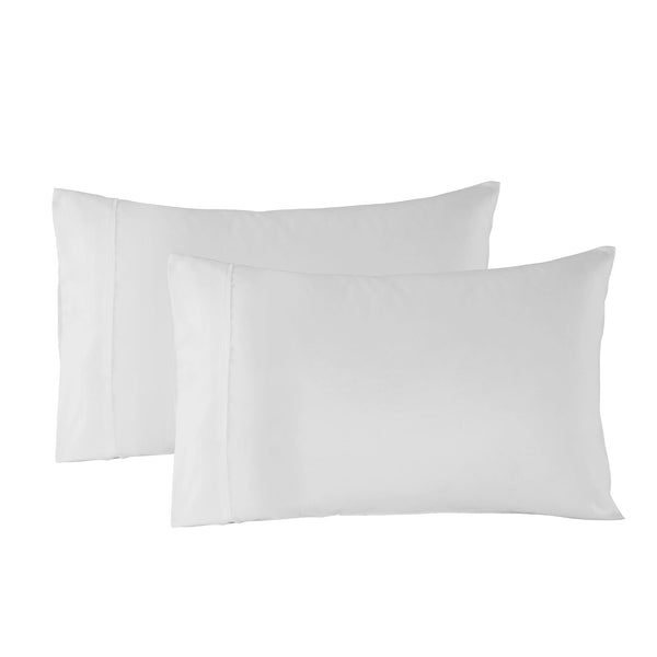 Royal Comfort Bamboo Blended Sheet & Pillowcases Set 1000Tc Ultra Soft Bedding Double White Sheets
