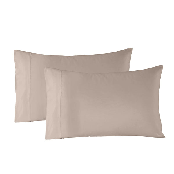 Royal Comfort Bamboo Blended Sheet & Pillowcases Set 1000Tc Ultra Soft Bedding Double Warm Grey Double Bed Comforters