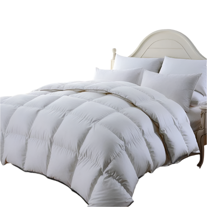 Royal Comfort 350Gsm Luxury Soft Bamboo All Seasons Quilt Duvet Single White Single Bed Quilts