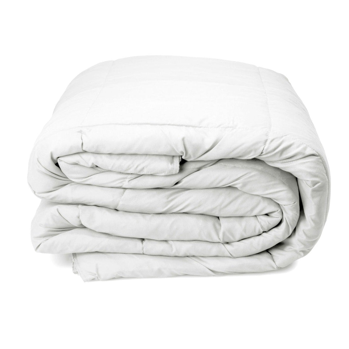 Royal Comfort 350Gsm Luxury Soft Bamboo All Seasons Quilt Duvet Double White Double Bed Comforters