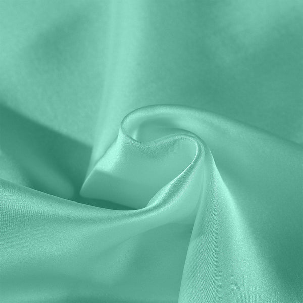 Royal Comfort Mulberry Soft Silk Hypoallergenic Pillowcase Twin Pack 51 X 76Cm Mint Pillow Cases
