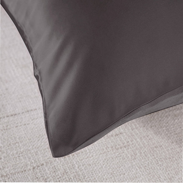 Royal Comfort Pure Silk Pillow Case 100% Mulberry Hypoallergenic Pillowcase Charcoal Pillow Cases