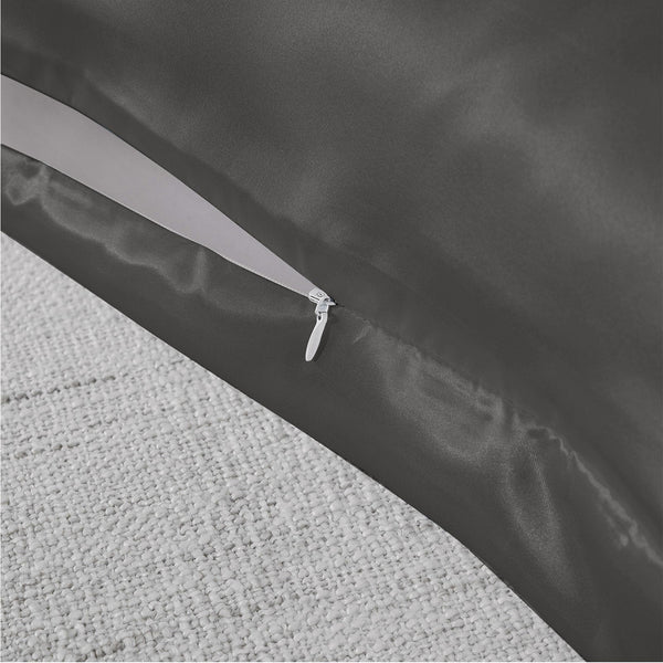 Royal Comfort Pure Silk Pillow Case 100% Mulberry Hypoallergenic Pillowcase Charcoal Pillow Cases