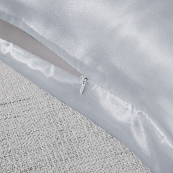 Royal Comfort Pure Silk Pillow Case 100% Mulberry Hypoallergenic Pillowcase Silver Pillow Cases