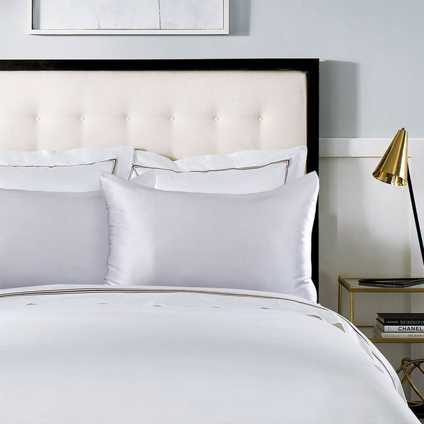 Royal Comfort Pure Silk Pillow Case 100% Mulberry Hypoallergenic Pillowcase Silver Pillow Cases