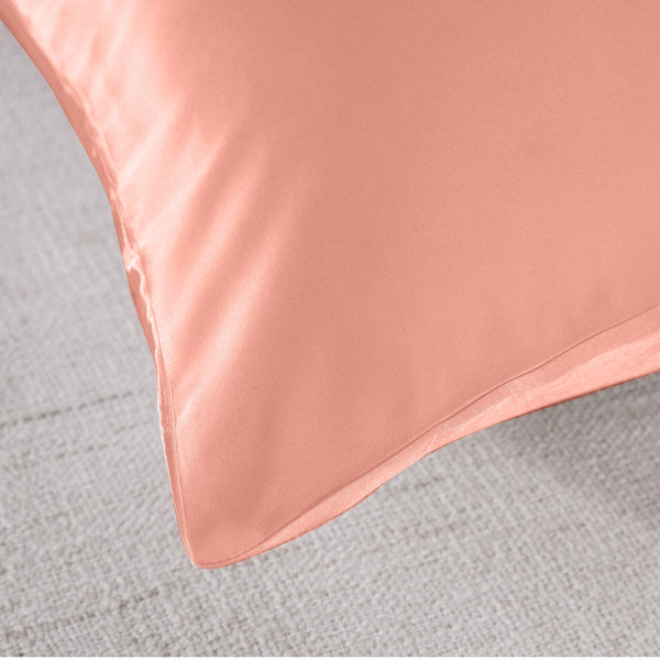 Royal Comfort Pure Silk Pillow Case 100% Mulberry Hypoallergenic Pillowcase Blush Quilt Covers