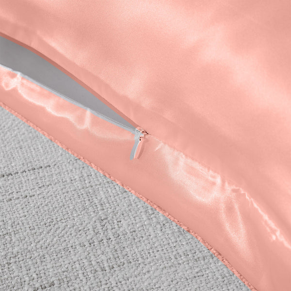 Royal Comfort Pure Silk Pillow Case 100% Mulberry Hypoallergenic Pillowcase Blush Quilt Covers