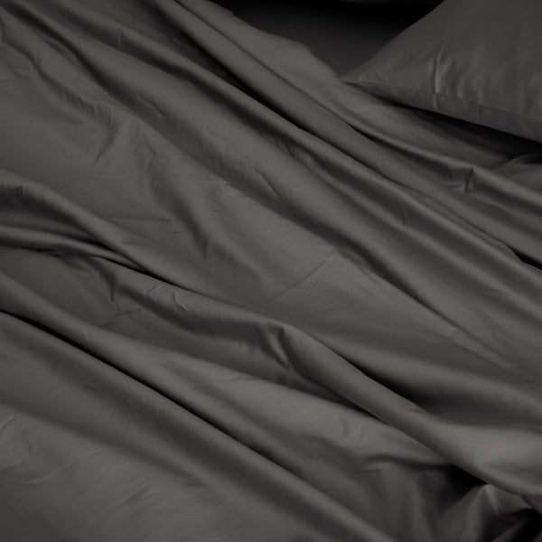 Royal Comfort 1000Tc Hotel Grade Bamboo Cotton Sheets Pillowcases Set Ultrasoft Queen Pewter Other Bedding