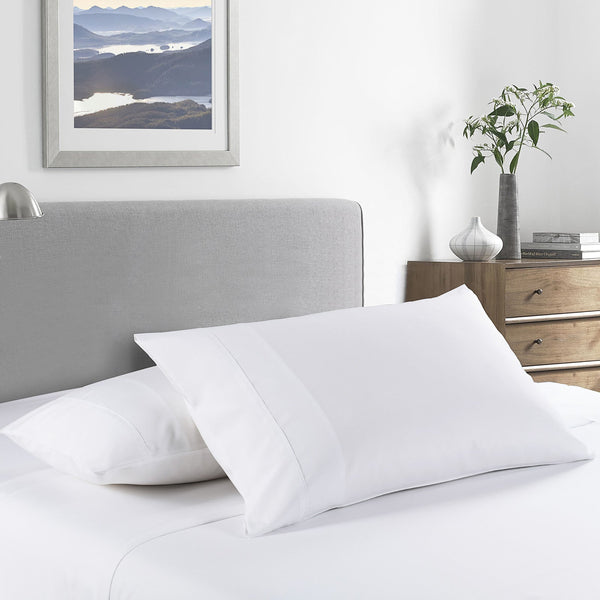 Royal Comfort 2000 Thread Count Bamboo Cooling Sheet Set Ultra Soft Bedding King Single White Sheets