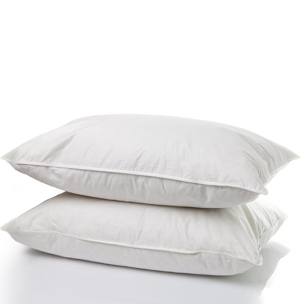Royal Comfort 1800Gsm Duck Feather Down Topper And 1000Gsm 2 Pillows Set Single White Mattress Toppers & Protectors