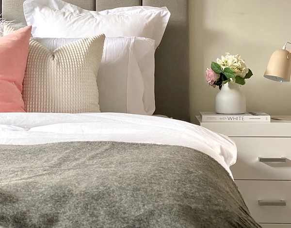 Brighton Throw 100% Nz Wool Grey Throws & Afghans