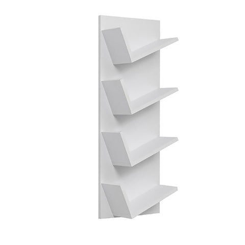 Cabinetry Barcelona Display Shelf White Bookshelves