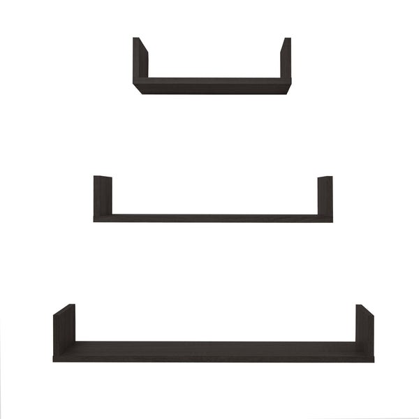 Oslo Three Piece Shelf Kit (Nordic Ash) Wall Shelves