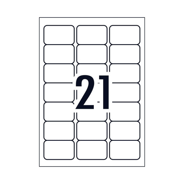 Avery Laser Label Qp L7160 21Up Pack Of 100 Address & Shipping Labels