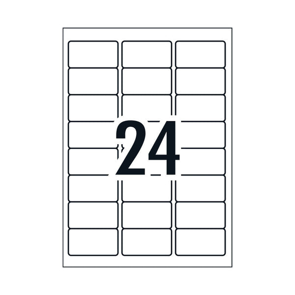 Avery Laser Label Qp L7159 24Up Pack Of 100 Address & Shipping Labels
