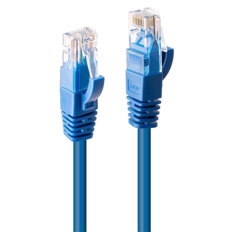 Lindy 30M Cat6 Utp Cable Blue Ethernet Cables (Rj 45/8P8c)