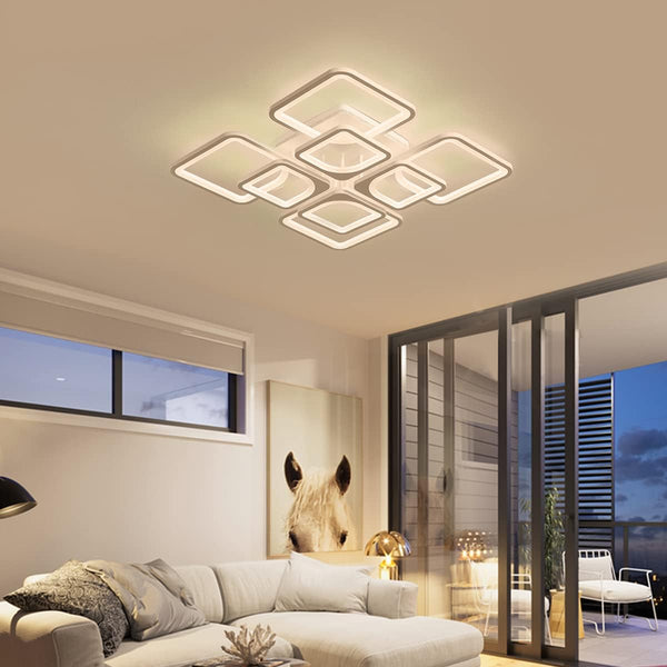 Modern Led Ceiling Light Dimmable With Remote Control Down Lights