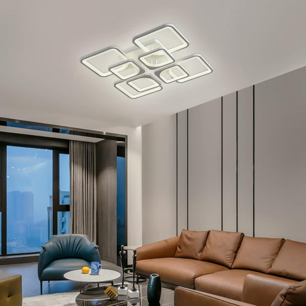 Modern Led Ceiling Light Dimmable With Remote Control Down Lights