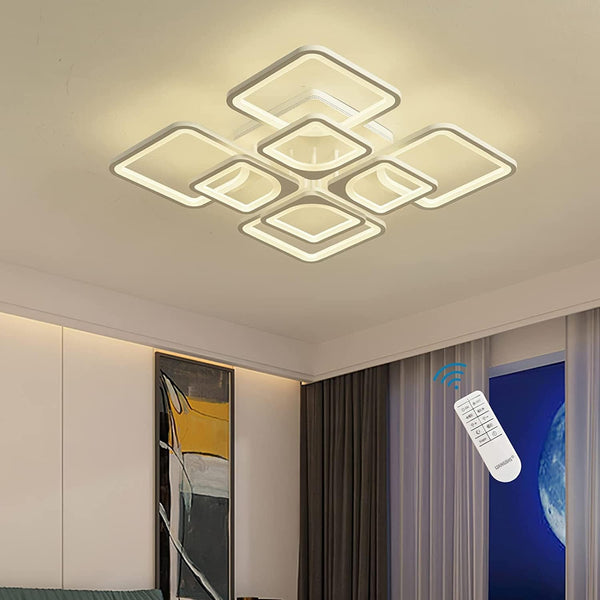 Modern Led Ceiling Light Dimmable With Remote Control Down Lights