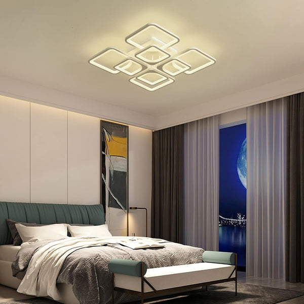 Modern Led Ceiling Light Dimmable With Remote Control Down Lights