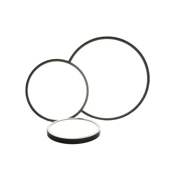 Led Ceiling Light Fixture Natural 24W 4500K Black Chandeliers & Ceiling Fixtures