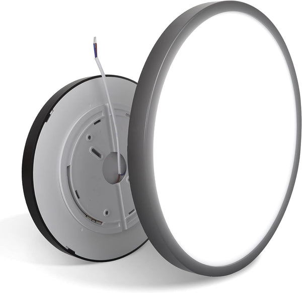 Flush Mount Led Ceiling Light Natural Black 48W Wall & Ceiling Lights