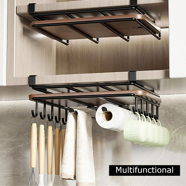 Carla Home Multifunctional Under Cabinet Cutting Board Metal Holder Organiser Racks & Holders