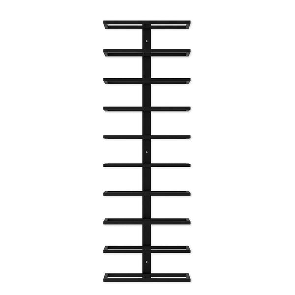 Carla Home Metal Wall Mount Wine Rack For Bottles Liquor Champagne (Holds 10 Bottles) Racks