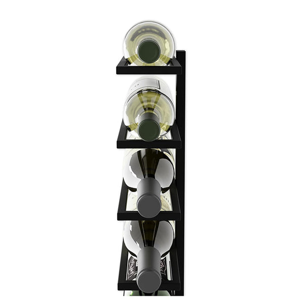 Carla Home Metal Wall Mount Wine Rack For Bottles Liquor Champagne (Holds 10 Bottles) Racks