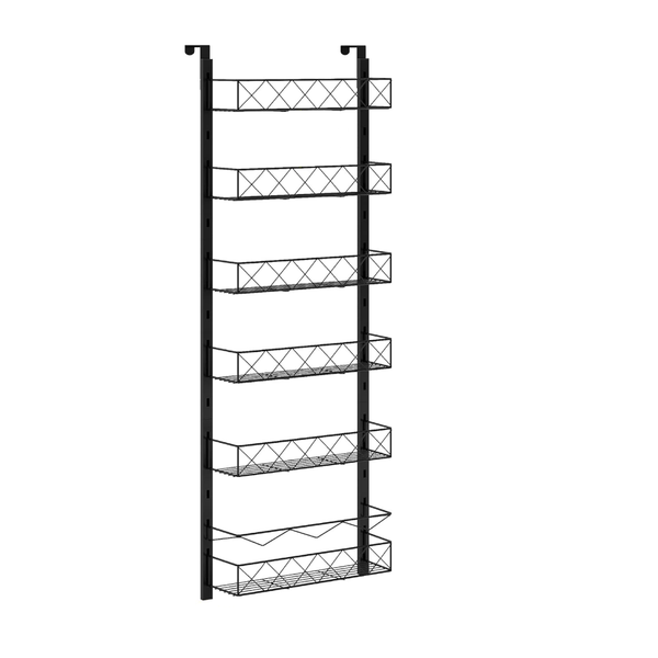 6 Tier Baskets Over Door Pantry Organiser For Home Kitchen Racks & Holders
