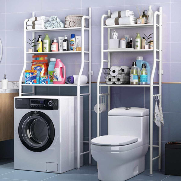 Carla Home 3 Tier Over Washing Machine Storage Rack For Laundry Room Or Kitchen Tool Shelving & Racking Systems