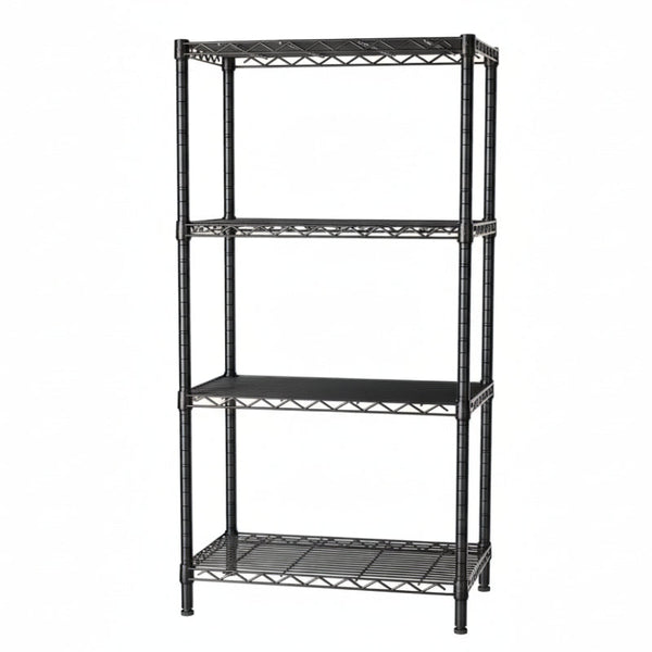 Carla Home 4 Tier Adjustable Metal Storage Shelves Wire Rack Organizer For Kitchen Pantry Bathroom Laundry Room (60Cm X 40Cm D 140Cm H) Racks
