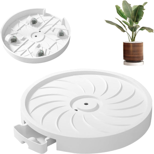 Carla Home Rolling Plant Stand With 360A Wheels For Indoor Pots (26 Cm) Plant Stands