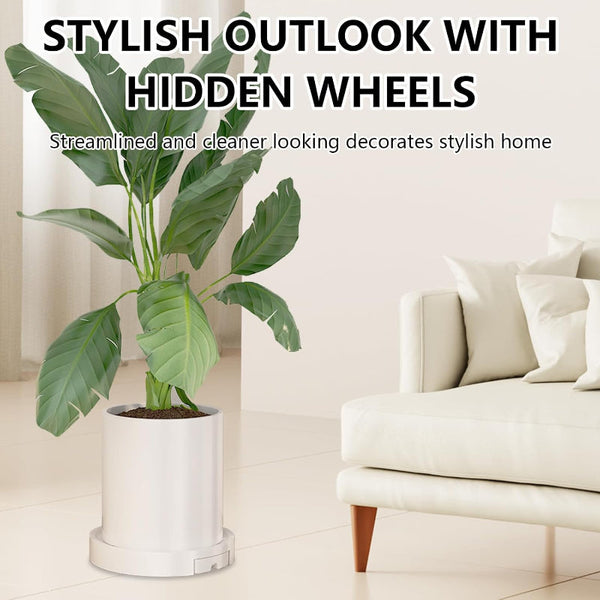 Carla Home Rolling Plant Stand With 360A Wheels For Indoor Pots (26 Cm) Plant Stands