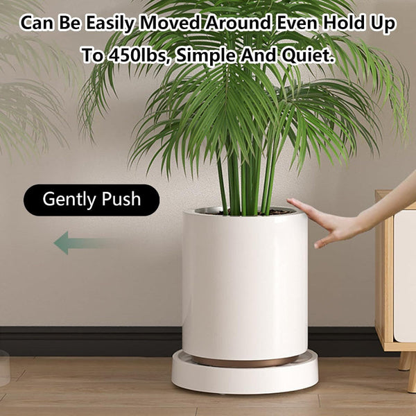 Carla Home Rolling Plant Stand With 360A Wheels For Indoor Pots (26 Cm) Plant Stands