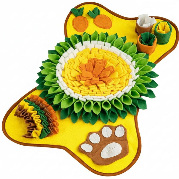 Carla Home Snuffle Interactive Feeding Mat Toy For Dogs & Pets Dog Feeding Mats
