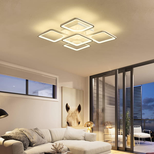 Modern Led Ceiling Light Remote Control (60 Cm) Down Lights