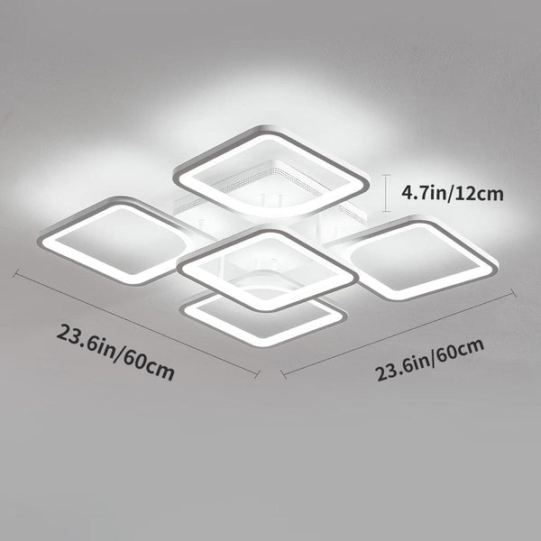 Modern Led Ceiling Light Remote Control (60 Cm) Down Lights
