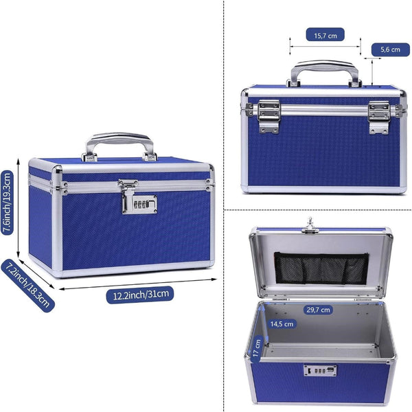 Locking Combination Medicine Box Storage Boxes