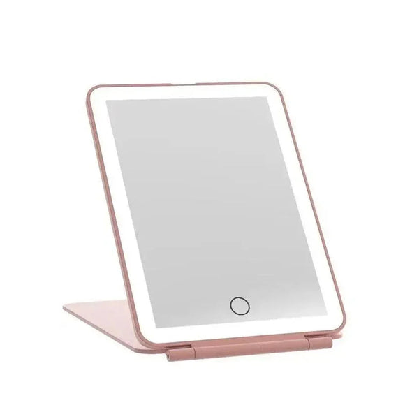 Led Travel Makeup Mirror 3 Light Modes Usb Makeup Mirrors