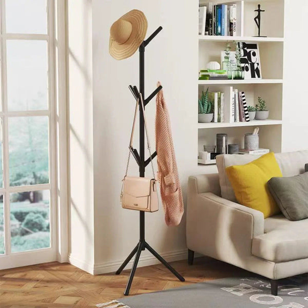 Floor To Clothes And Hats Rack Holder Coat & Hat Racks