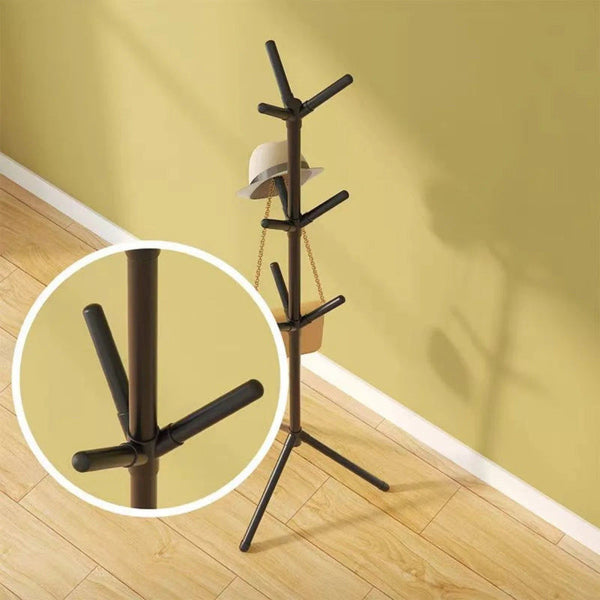 Floor To Clothes And Hats Rack Holder Coat & Hat Racks