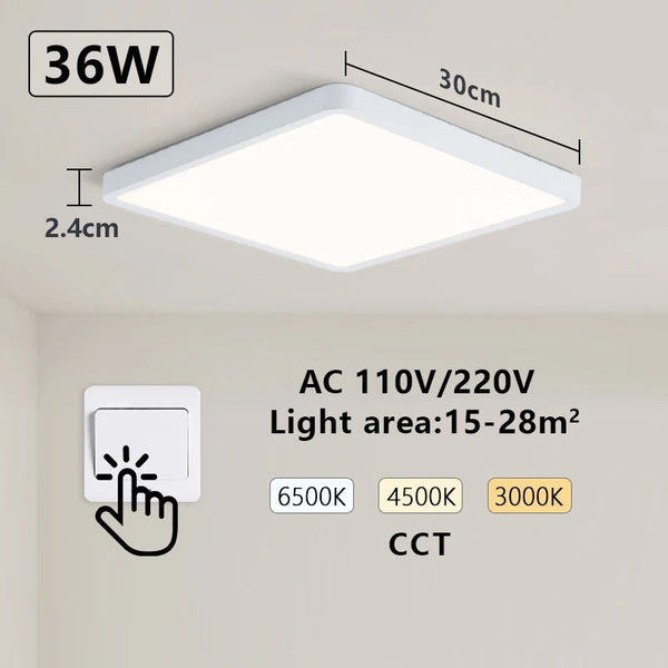 Smart Led Ceiling Lamp: App & Voice Control Lamps