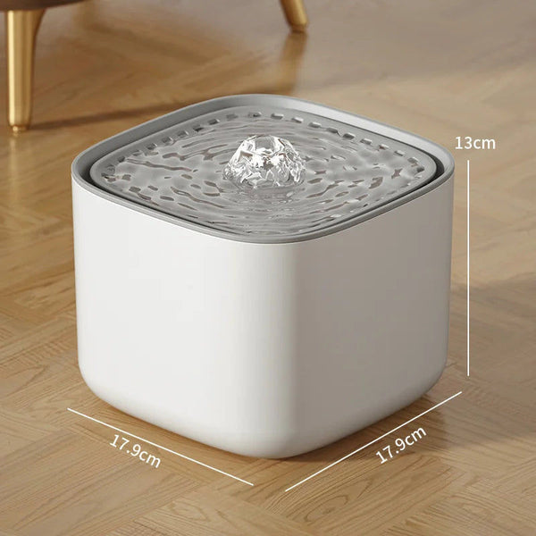 3L Cat Water Fountain Large Filter Usb Dishes Feeders & Fountains