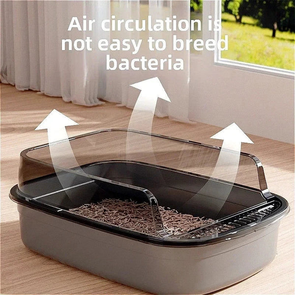 High Side Box With Scoop Cat Litter